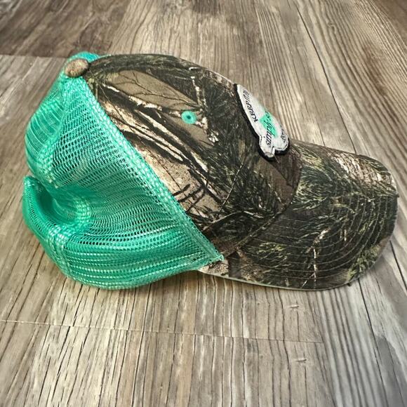 Simply‎ Southern Keep It Preppy Camo Teal Trucker Hat Adjustable - Picture 5 of 7